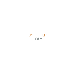 Chemical structure for CADMIUM BROMIDE