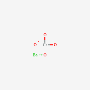 Chemical structure for BARIUM CHROMATE