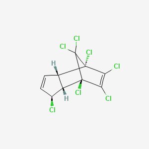 Chemical structure for HEPTACHLOR