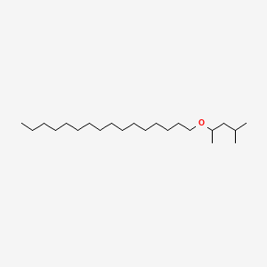 Chemical structure for CETYL DIMETHYLBUTYL ETHER