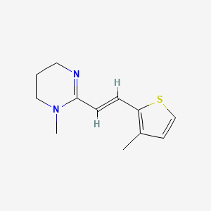 Chemical structure for MORANTEL
