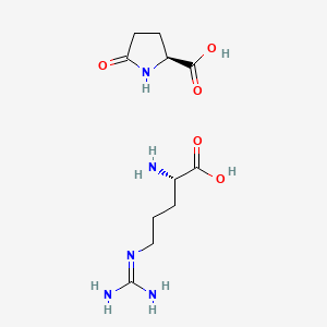 Chemical structure for ARGININE PIDOLATE