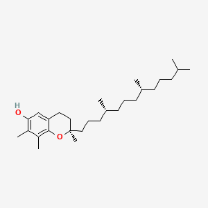 Chemical structure for .GAMMA.-TOCOPHEROL