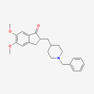 Chemical structure for DONEPEZIL