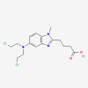 Chemical structure for BENDAMUSTINE