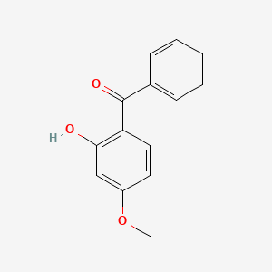 Chemical structure for OXYBENZONE