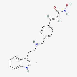 Chemical structure for PANOBINOSTAT