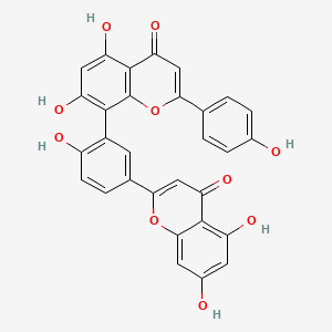 Chemical structure for AMENTOFLAVONE