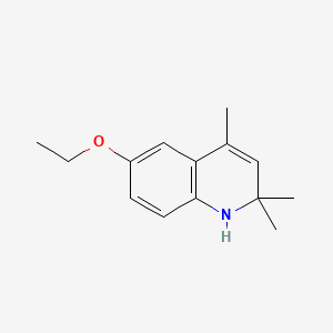 Chemical structure for ETHOXYQUIN