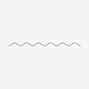 Chemical structure for TRIDECANE