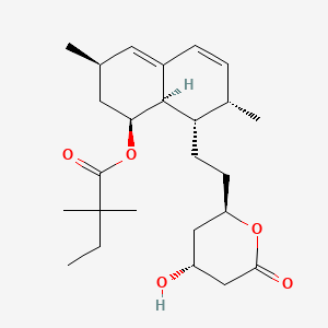 Chemical structure for SIMVASTATIN