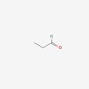 Chemical structure for PROPIONALDEHYDE