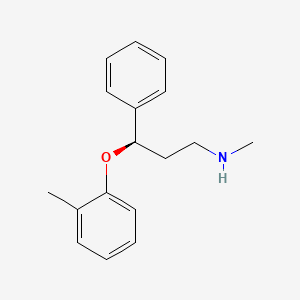 Chemical structure for ATOMOXETINE