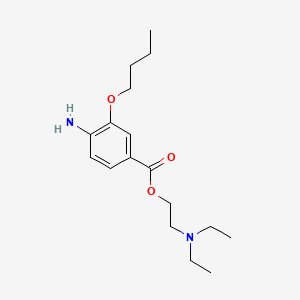Chemical structure for BENOXINATE