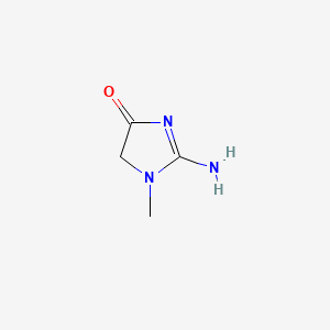 Chemical structure for CREATININE