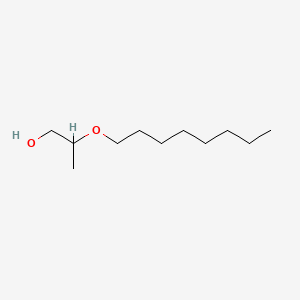 Chemical structure for PPG-10 CAPRYLYL ETHER