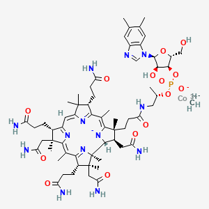 Chemical structure for METHYLCOBALAMIN