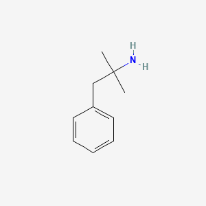 Chemical structure for PHENTERMINE