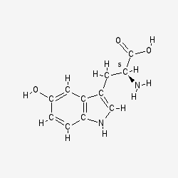 Chemical structure for OXITRIPTAN