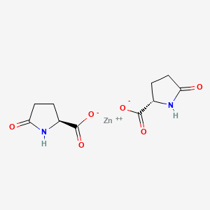 Chemical structure for ZINC PIDOLATE