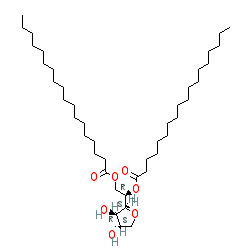 Chemical structure for SORBITAN DISTEARATE