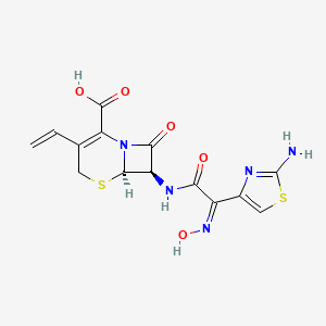 Chemical structure for CEFDINIR