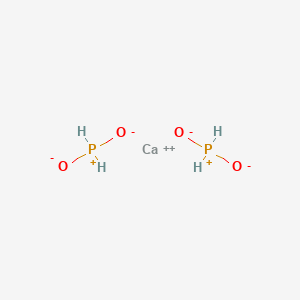 Chemical structure for CALCIUM HYPOPHOSPHITE