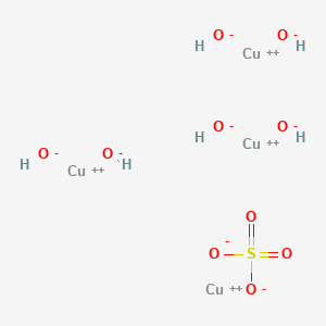 Chemical structure for BASIC COPPER SULFATE