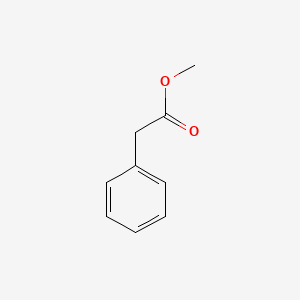 Chemical structure for METHYL PHENYLACETATE