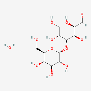 Chemical structure for MALTOSE MONOHYDRATE