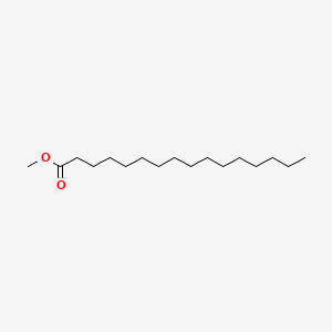 Chemical structure for METHYL PALMITATE