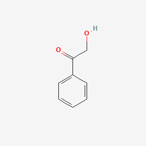 Chemical structure for 2-HYDROXYACETOPHENONE