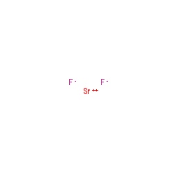 Chemical structure for STRONTIUM FLUORIDE