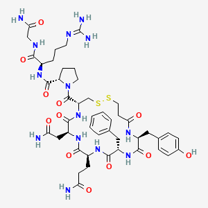 Chemical structure for DESMOPRESSIN