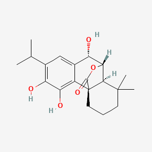 Chemical structure for ROSMANOL