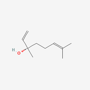 Chemical structure for LINALOOL, (+)-