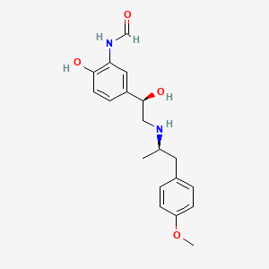 Chemical structure for ARFORMOTEROL