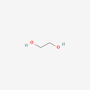 Chemical structure for ETHYLENE GLYCOL