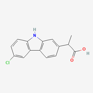 Chemical structure for CARPROFEN