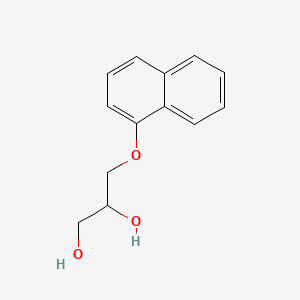 Chemical structure for PROPRANOLOL GLYCOL