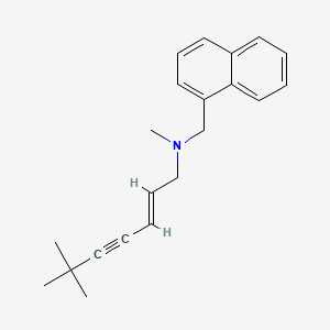 Chemical structure for TERBINAFINE