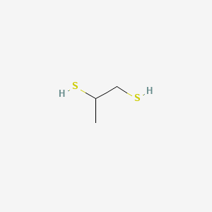 Chemical structure for 1,2-PROPANEDITHIOL