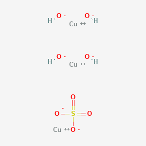 Chemical structure for CUPRIC SULFATE, BASIC COPPER SULFATE DIBASIC