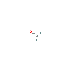 Chemical structure for STANNOUS OXIDE