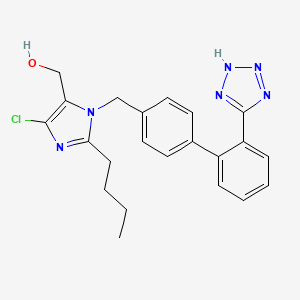 Chemical structure for LOSARTAN