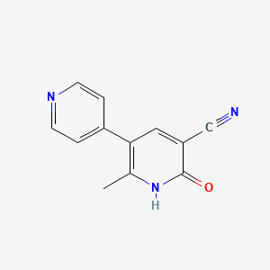 Chemical structure for MILRINONE