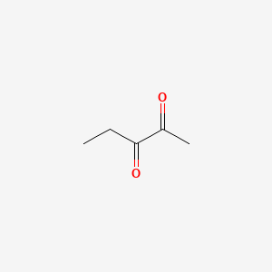Chemical structure for 2,3-PENTANEDIONE