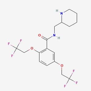 Chemical structure for FLECAINIDE