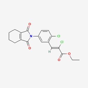 Chemical structure for CINIDON-ETHYL