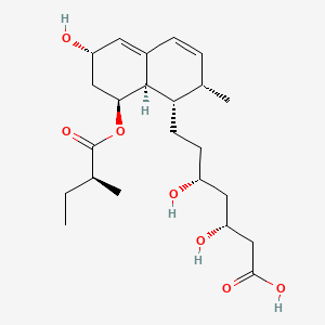 Chemical structure for PRAVASTATIN